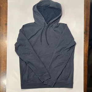 Lululemon Mens Hoodie Dark Heathered Navy Size L Pullover Hoodie